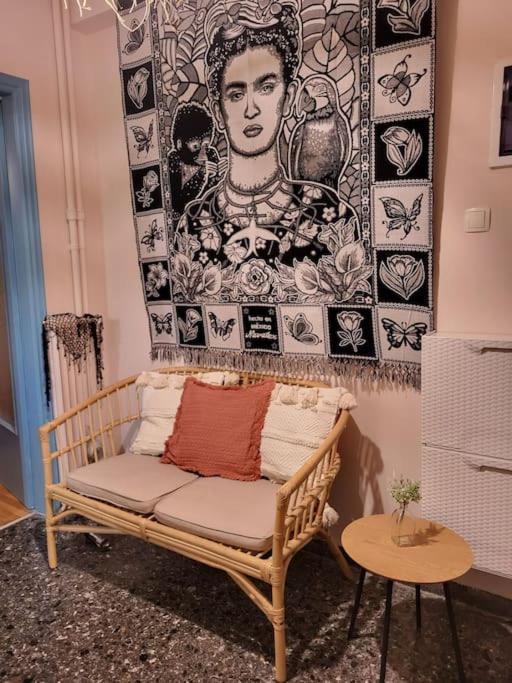 Viva La Frida Boho Apartment In Central Athènes Extérieur photo